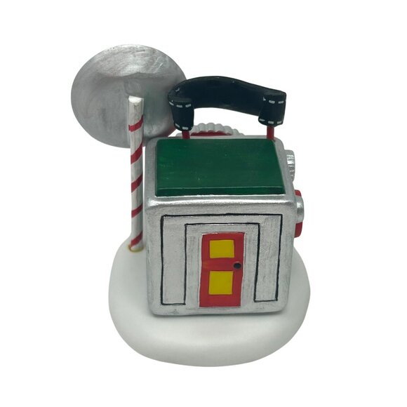 Department 56 North Pole Series Holiday Card Photo Hut - Vintage - Picture 3 of 9